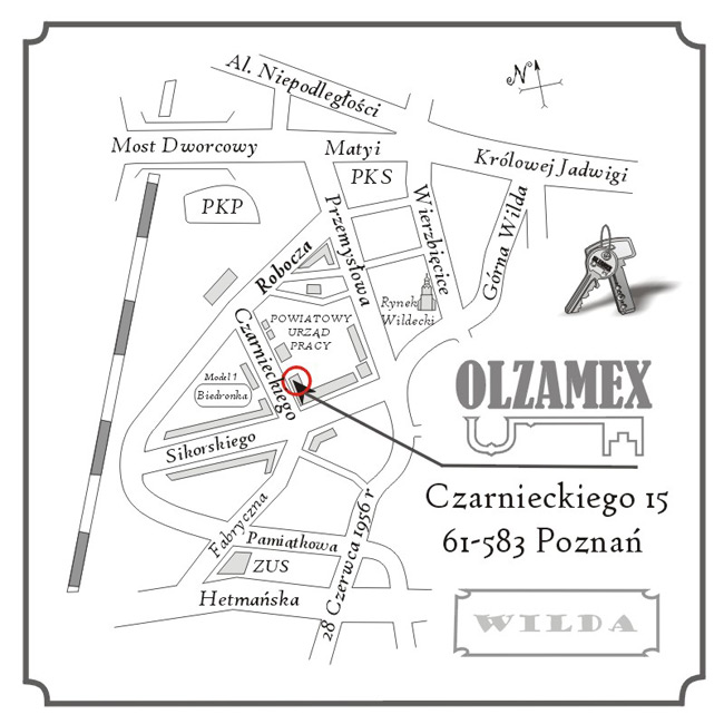 mapka dojazdu